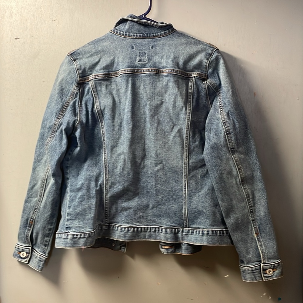 Gap Trucker Jean Jacket stretch XL, vintage distresed - Picture 4 of 6